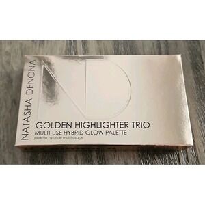Natasha Denona Golden Highlighter Trio Multi-Use Hybrid Glow Palette